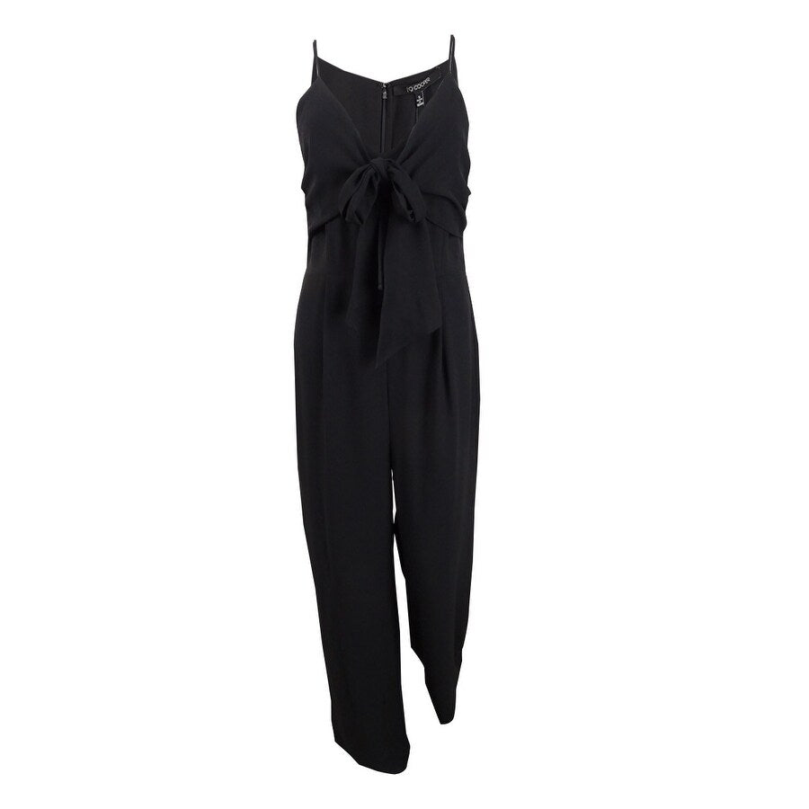 19 Cooper Women's Sleeveless Tie-Front Jumpsuit