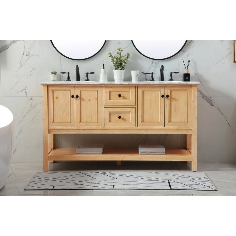 19 inch Single bathroom vanity in driftwood