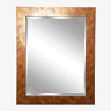 American Made Rayne Gold and Copper Stone Wall Mirror