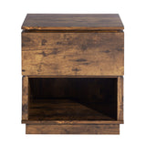19.7" X 15.7" X 22" Manufactured Wood Night Stand With One Drawer For Next To Your Bed, Sofa, Or In The Hallway