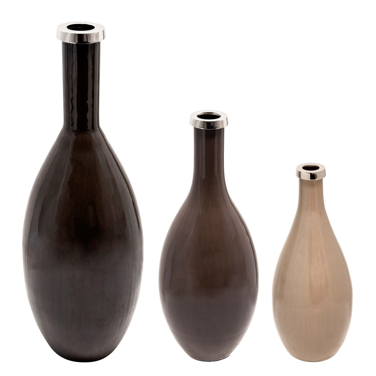 19" Glass Decanter, Maple 19.0"H