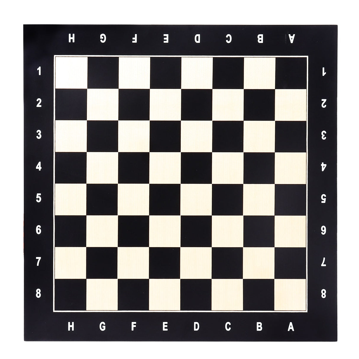GSE™ 19"x19" Wooden Inlaid Chessboard, Professional Staunton Tournament Chess Board with 2" Square