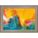 19x15 Contemporary Silver Complete Wood Picture Frame with UV Acrylic, Foam Board Backing, & Hardware