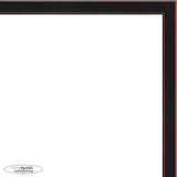 19x19 Contemporary Black Complete Wood Square Picture Frame with UV Acrylic, Foam Board Backing, & Hardware