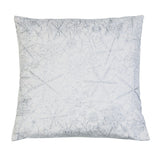 19x19 Vedia Snowflake Sequin Faux Linen Pillow