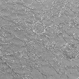 19x19 Vedia Snowflake Sequin Faux Linen Pillow