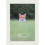 19x26 Contemporary White Complete Wood Picture Frame with UV Acrylic, Foam Board Backing, & Hardware