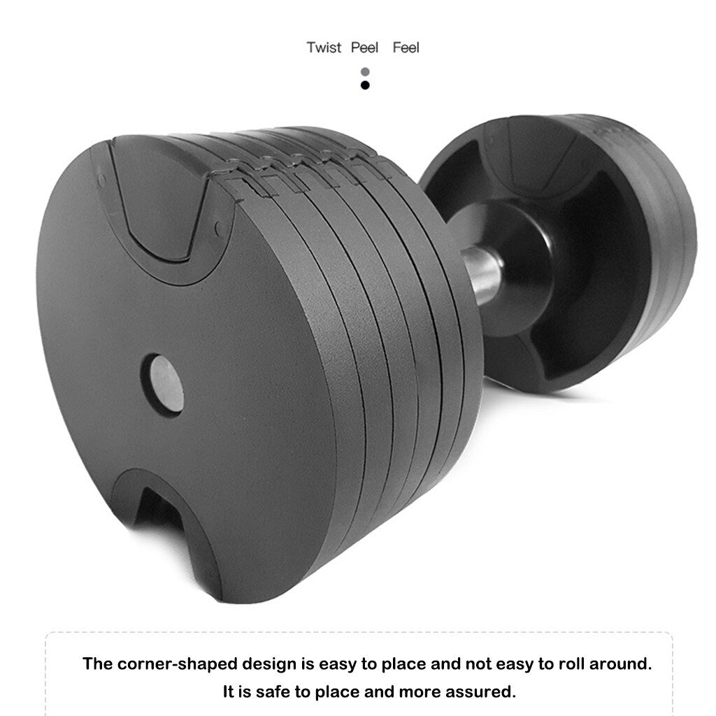 2-20 KG Adjustable Weight Barbell Dumbbell Pair with Connecting Rod Home Personal Fitness Training Center Fitness Exercise Lift