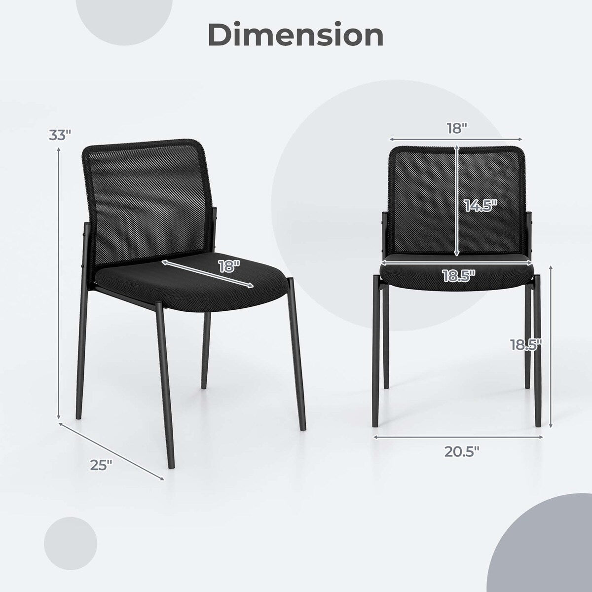 2/4/6/8/10/12 pcs Waiting Room Chairs Reception Chairs w/ Armrests