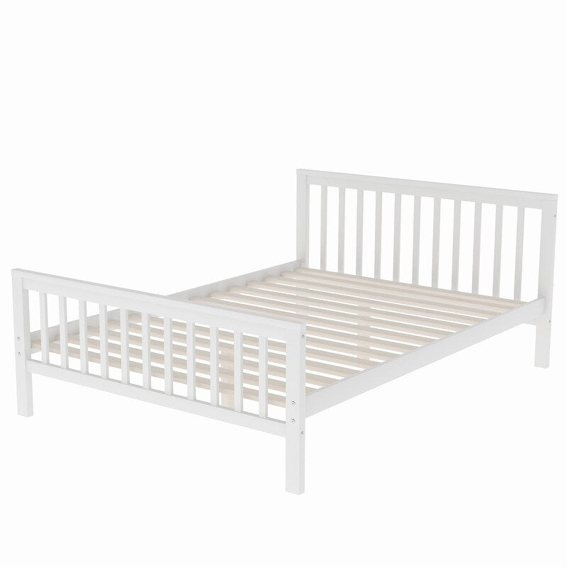 2 Bed in 1 Kids Bed Twin over Full Bunk Bed Loft Bed with Staircase Ladder with 3 Storage Grids Kids Furniture, Gray