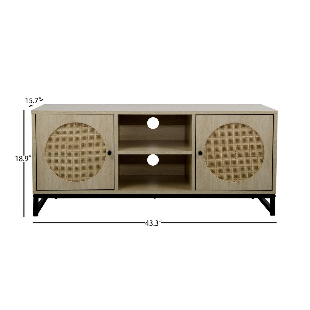 2 Door TV stand
