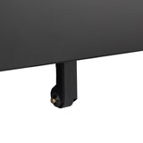 2 Drawer File Cabinet with Lock, Metal Under Desk Rolling Filing Cabinet