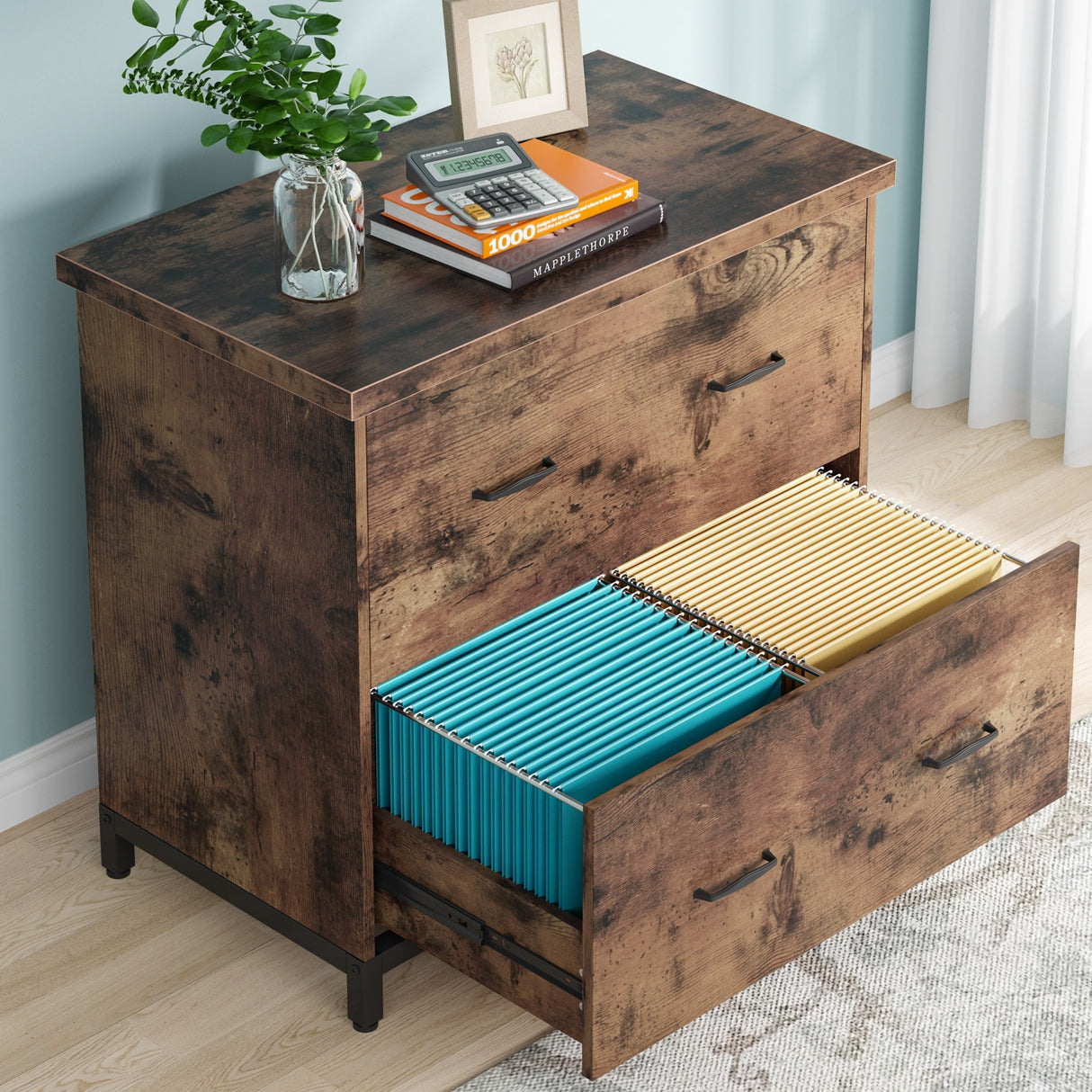2-Drawer File Cabinet, Lateral Filing Cabinet, Office File Cabinet