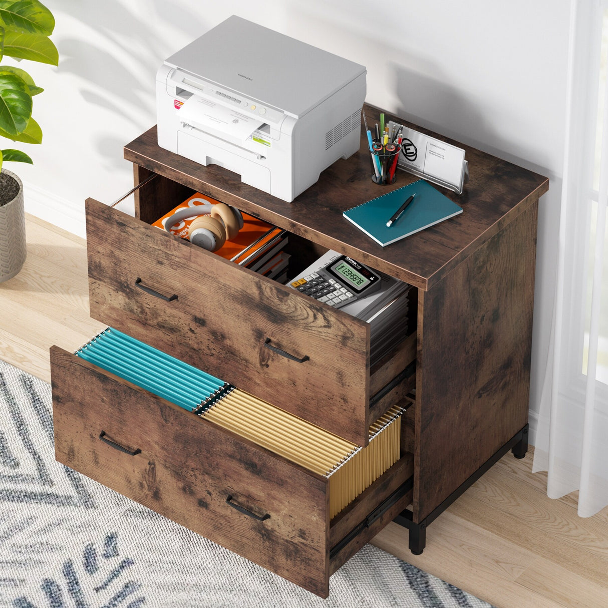 2-Drawer File Cabinet, Lateral Filing Cabinet, Office File Cabinet