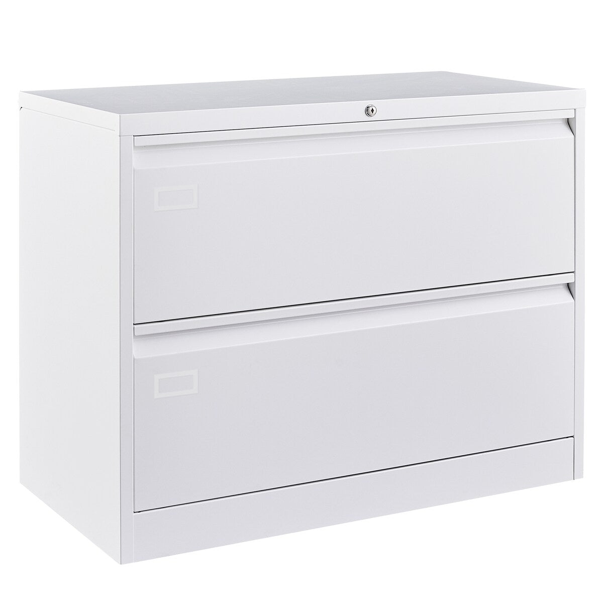 2 Drawer Lateral Filing Cabinet for Legal/Letter A4 Size, Large Deep Drawers Locked by Keys