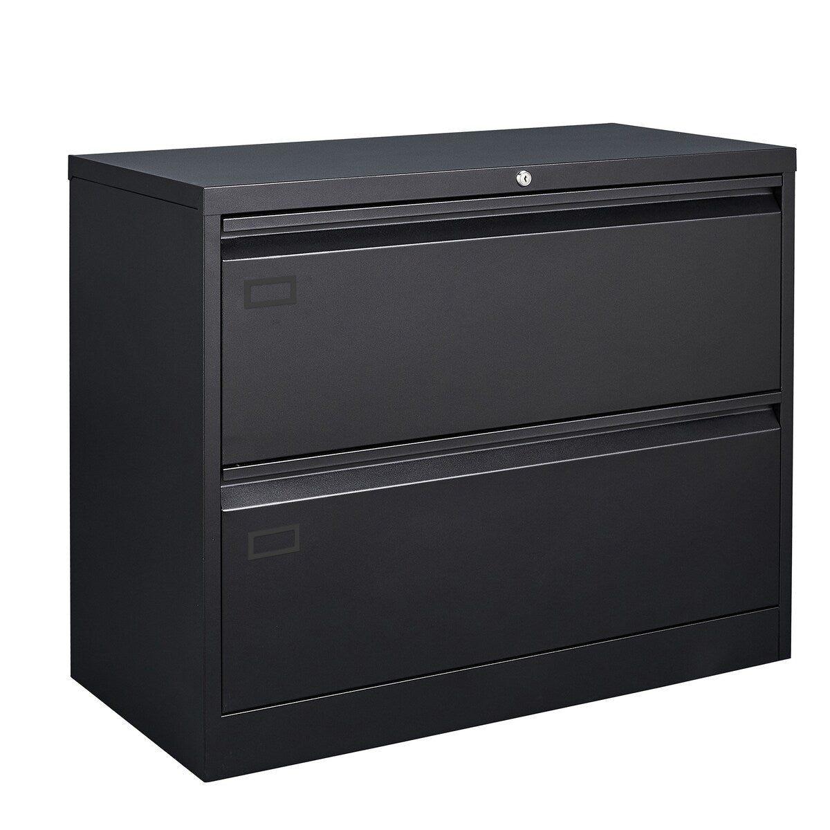 2 Drawer Lateral Filing Cabinet for Legal/Letter A4 Size, Large Deep Drawers Locked by Keys