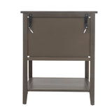 2 Drawer Side table,American style, End table,Suitable for bedroom, living room, study