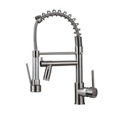 2-Function Pulldown Kitchen Faucet w/ LED 2 Spout