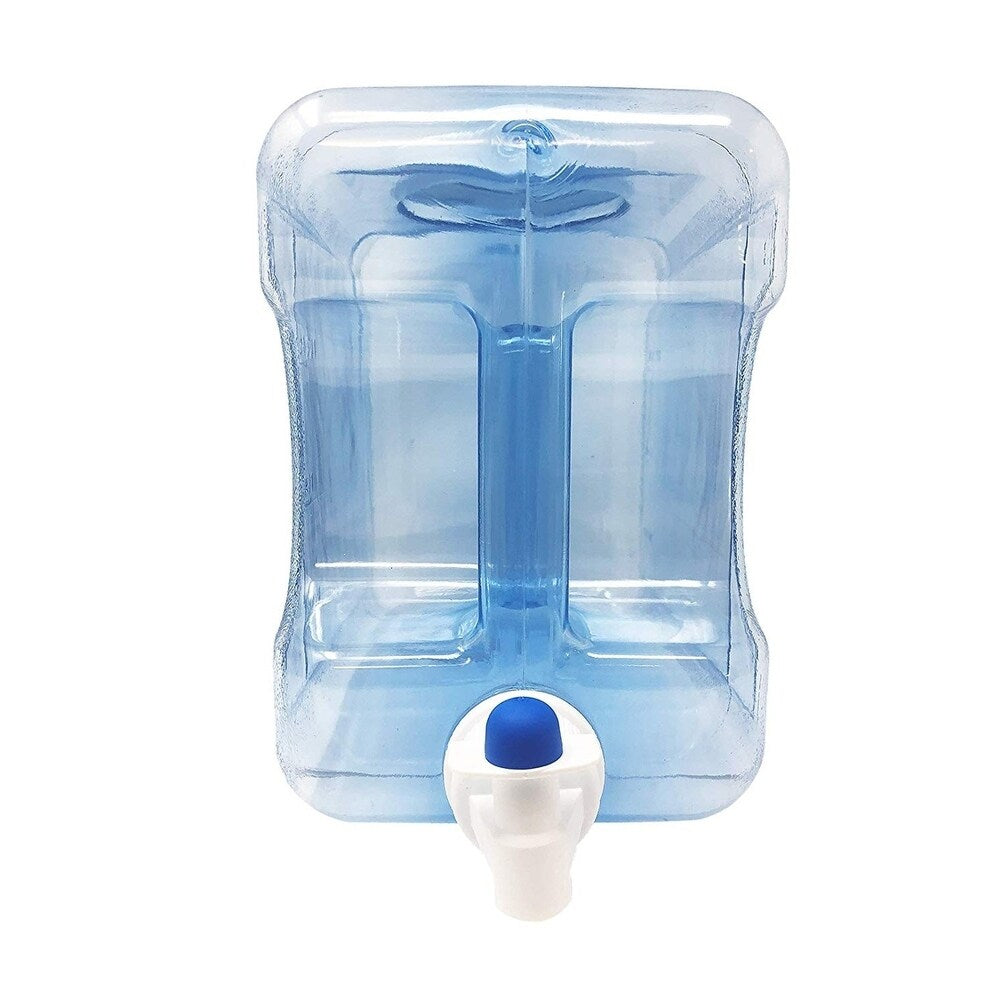 2 Gallon BPA Free Plastic Beverage / Water Container For The Fridge or Countertops. Built In Handle & Faucet Included