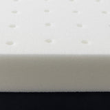 2 Inch Ventilated Memory Foam Mattress Topper - Crown Comfort