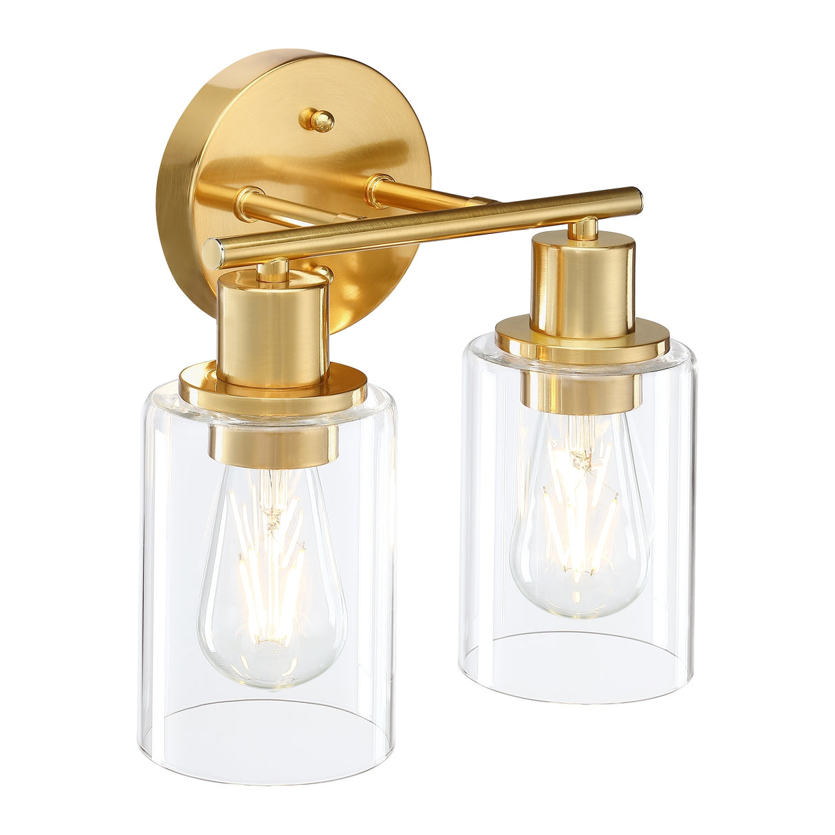 2-Light Bathroom Light Fixtures