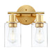 2-Light Bathroom Light Fixtures