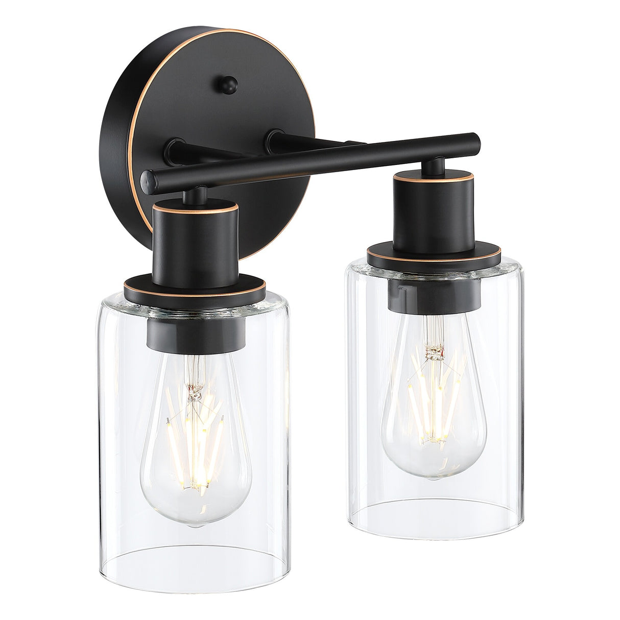 2-Light Bathroom Light Fixtures