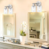 2-Light Bathroom Light Fixtures