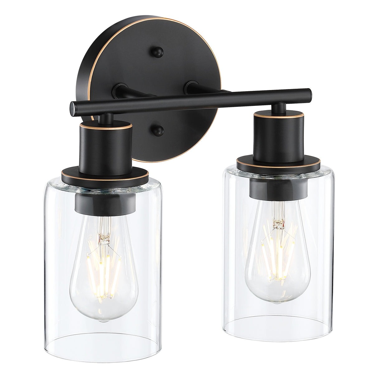 2-Light Bathroom Light Fixtures