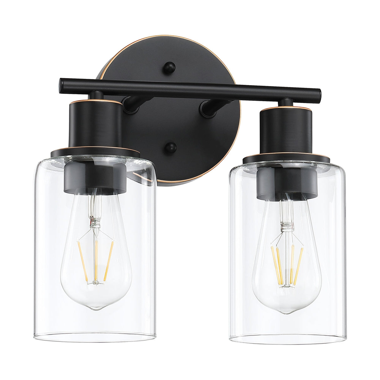 2-Light Bathroom Light Fixtures