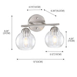 2-Light Bathroom Vanity Light