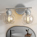 2-Light Bathroom Vanity Light
