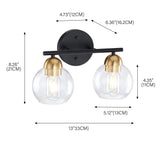 2-Light Bathroom Vanity Light