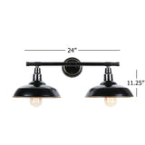 2 Light Outdoor Wall Mounted Lighting in Imperial Black - Imperial Black
