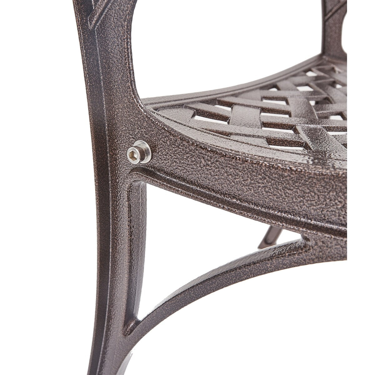 2 PC Elizabeth Cast Aluminum Chair