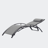 2 PCS Set Outdoor Lounge Chair