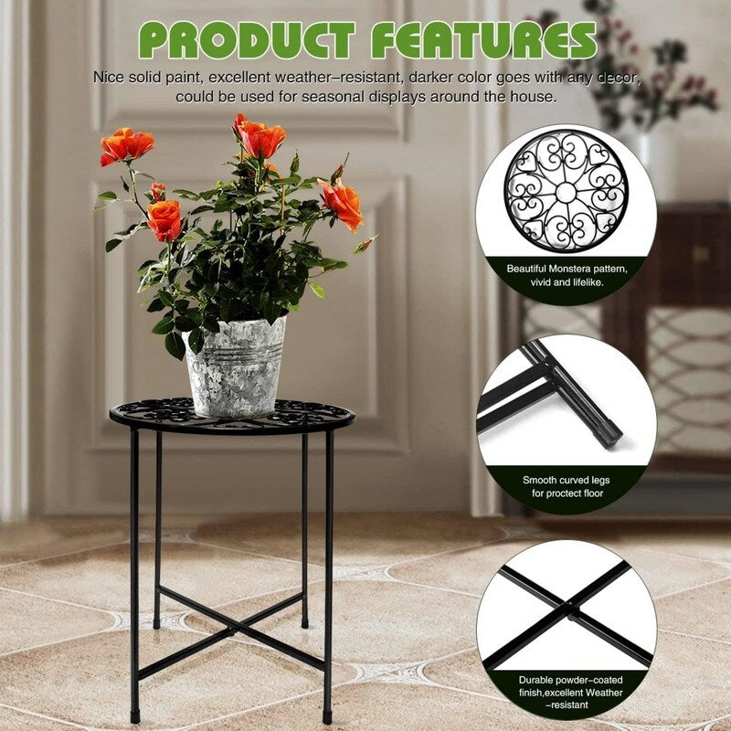 2 Pack 15" Tall Flower Pot Stand
