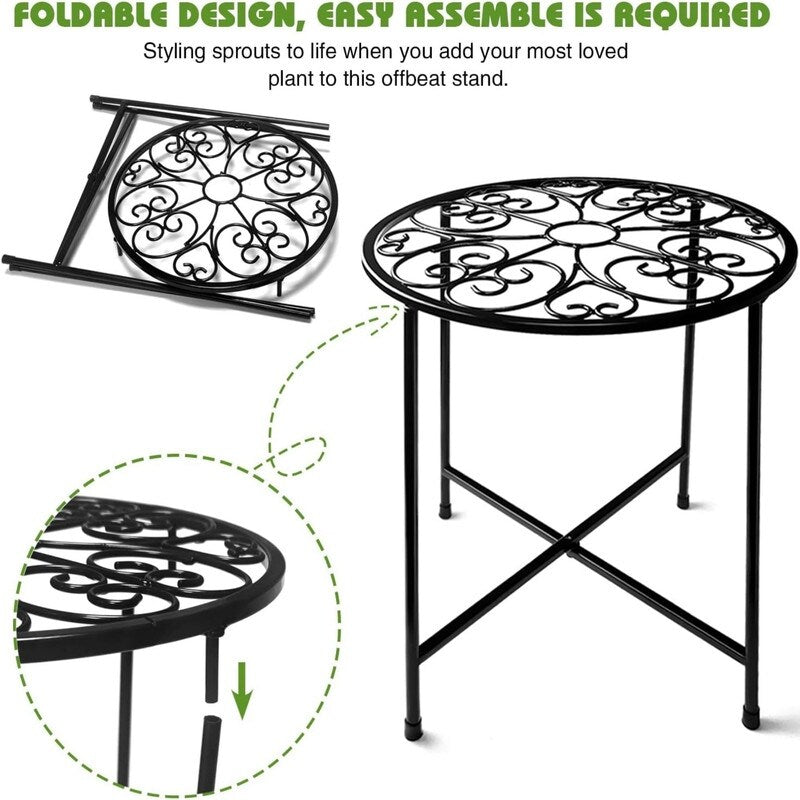 2 Pack 15" Tall Flower Pot Stand