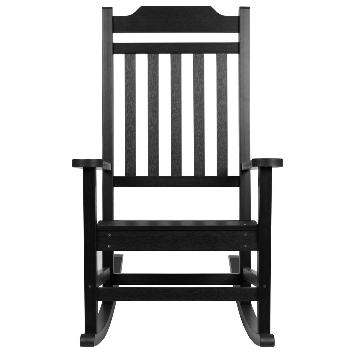 2 Pack All-Weather Faux Wood Rocking Chair - Patio and Yard Furniture