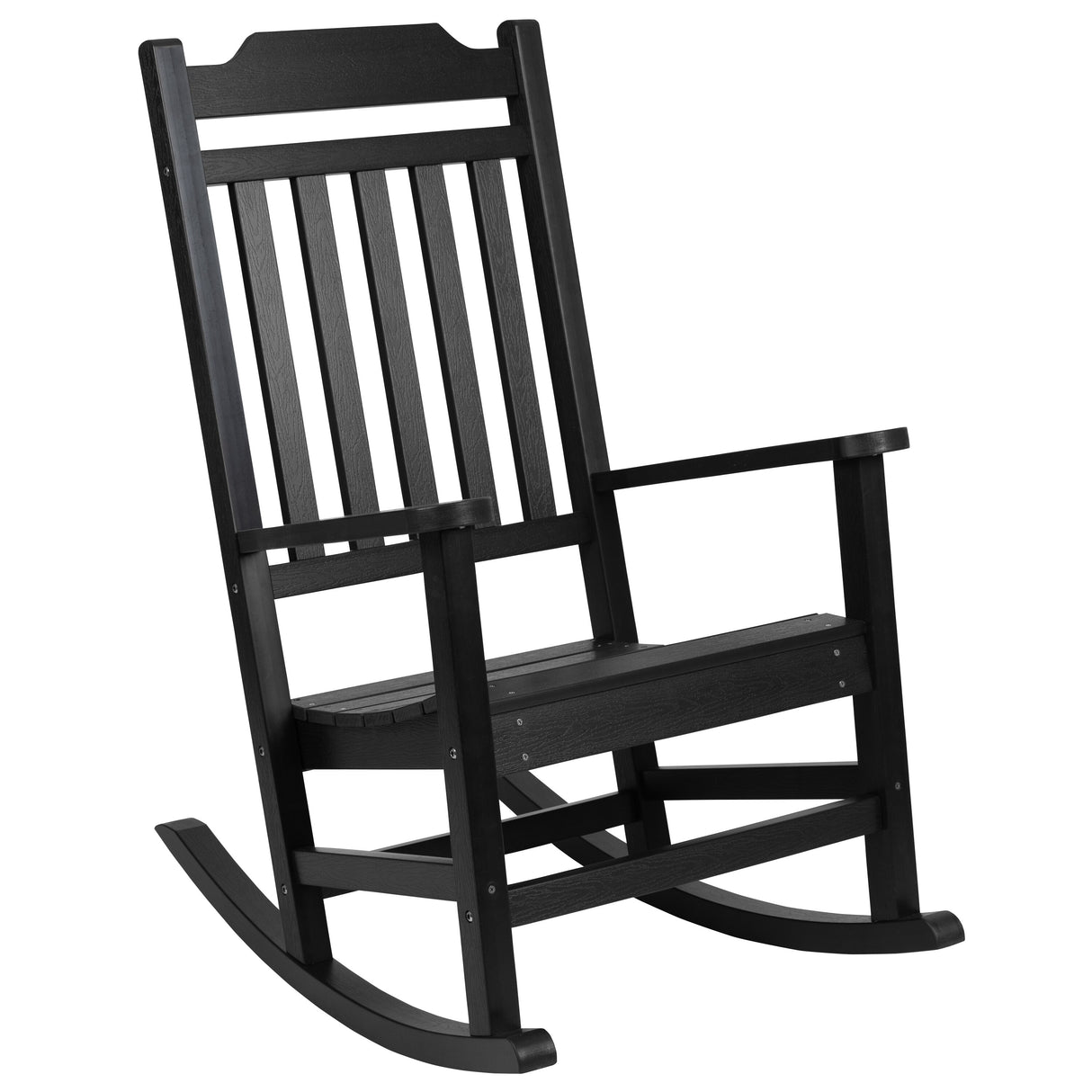 2 Pack All-Weather Faux Wood Rocking Chair - Patio and Yard Furniture