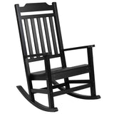 2 Pack All-Weather Faux Wood Rocking Chair - Patio and Yard Furniture