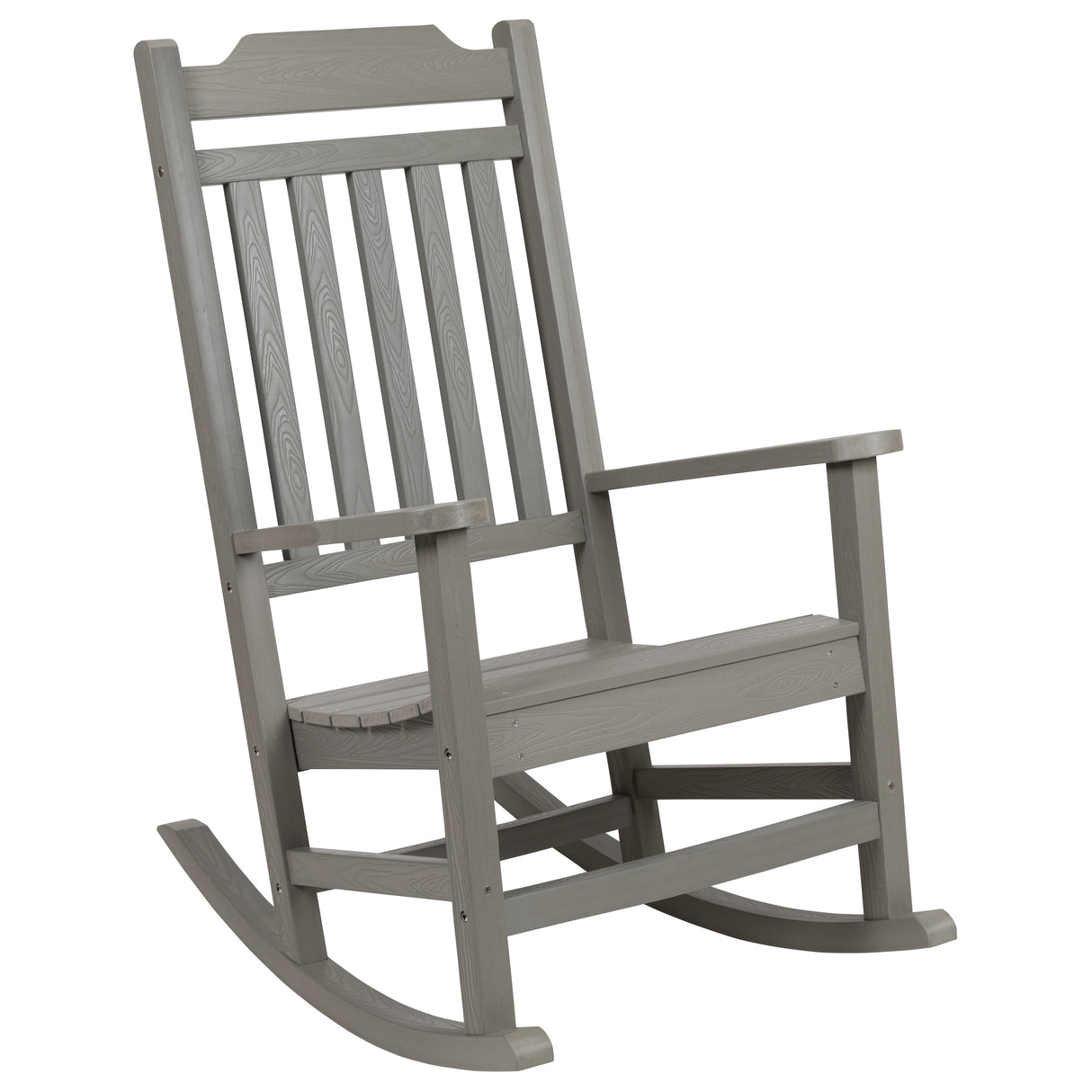2 Pack All-Weather Faux Wood Rocking Chair - Patio and Yard Furniture