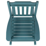 2 Pack All-Weather Faux Wood Rocking Chair - Patio and Yard Furniture