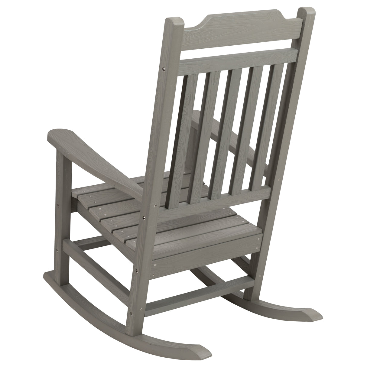 2 Pack All-Weather Faux Wood Rocking Chair - Patio and Yard Furniture