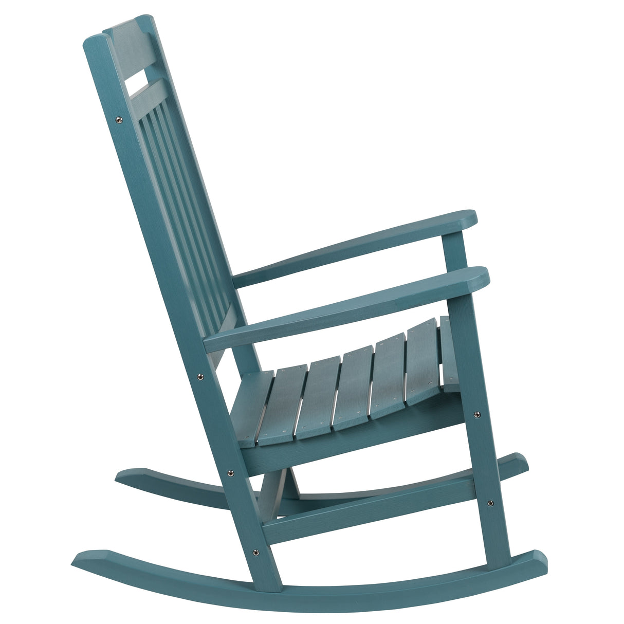 2 Pack All-Weather Faux Wood Rocking Chair - Patio and Yard Furniture