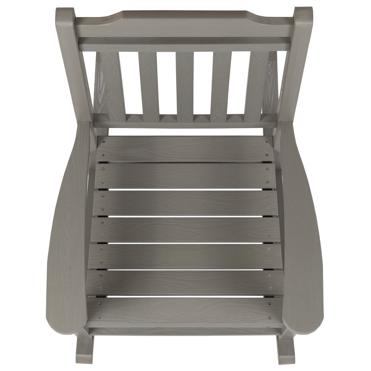 2 Pack All-Weather Faux Wood Rocking Chair - Patio and Yard Furniture