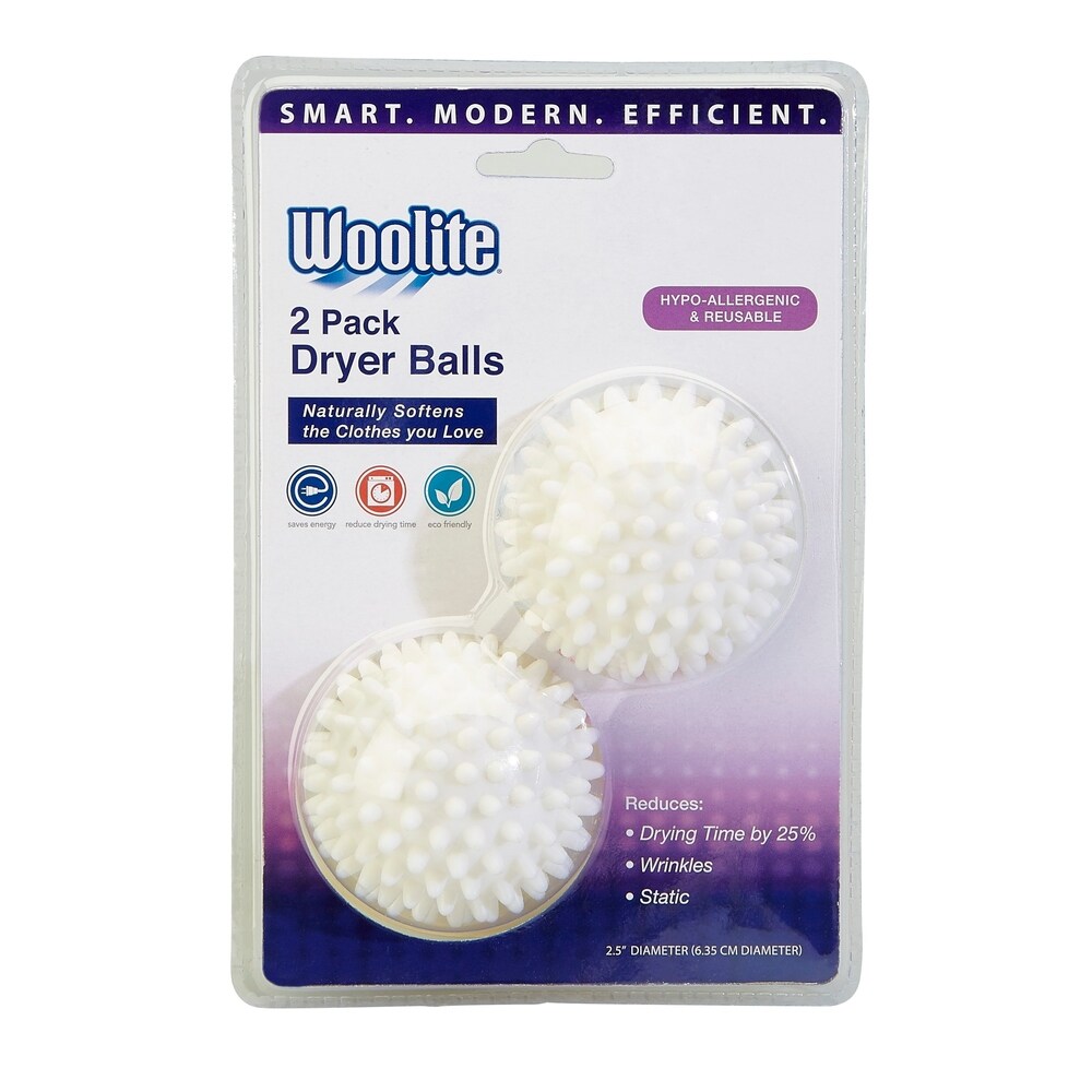 Laundry 360 2 Pack Dryer Balls - 2.50" x 2.50" x 2.50"