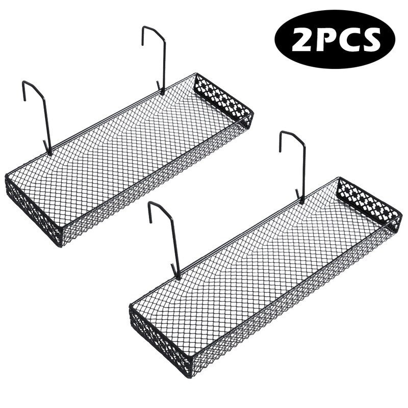 2 Pack Space-Saving Wall Storage Rack Plant Stand Shelf