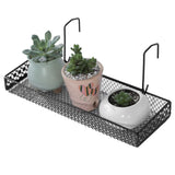 2 Pack Space-Saving Wall Storage Rack Plant Stand Shelf