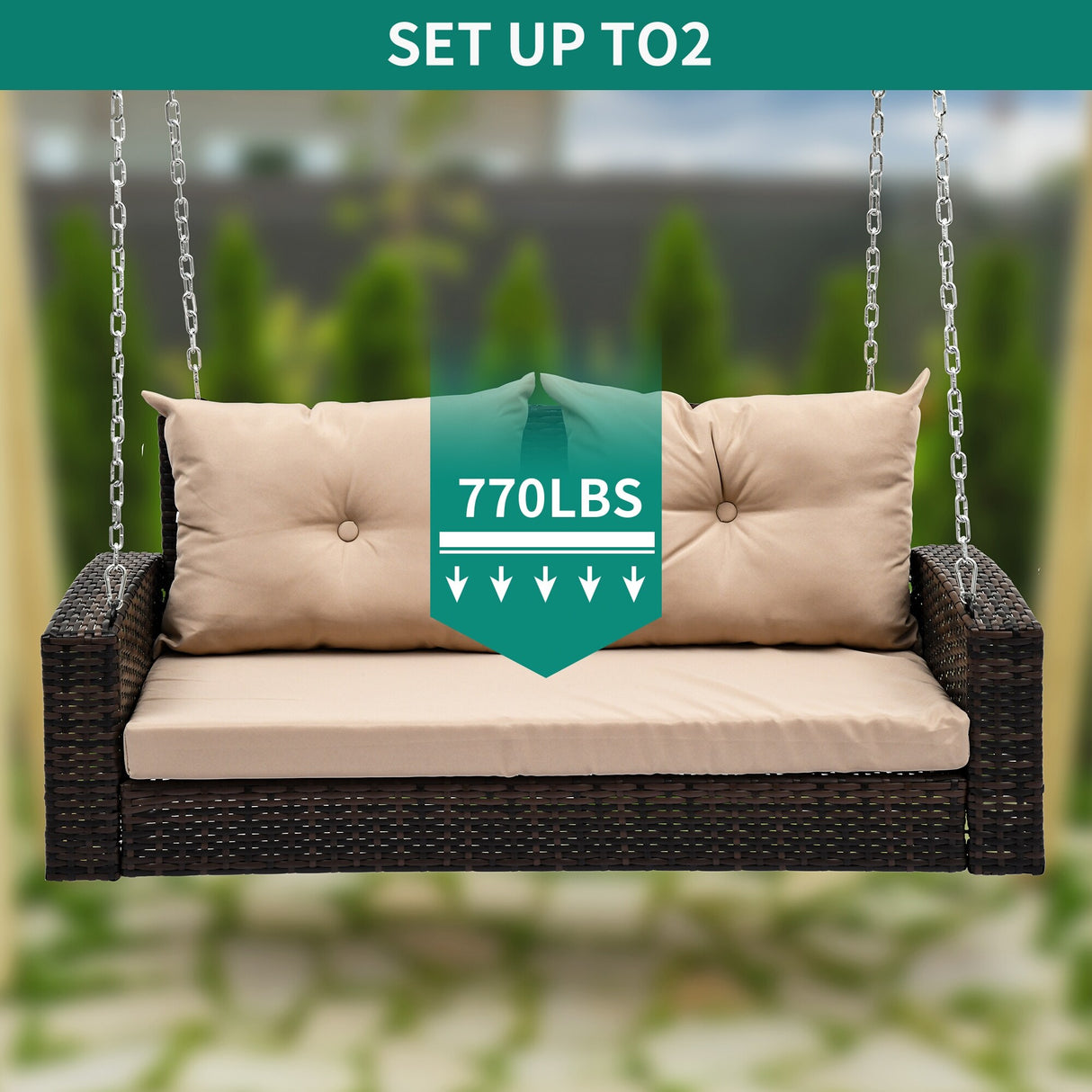 2 Person Porch Swing